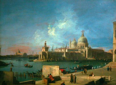 View of Santa Maria della Salute by Giovanni Antonio Canal